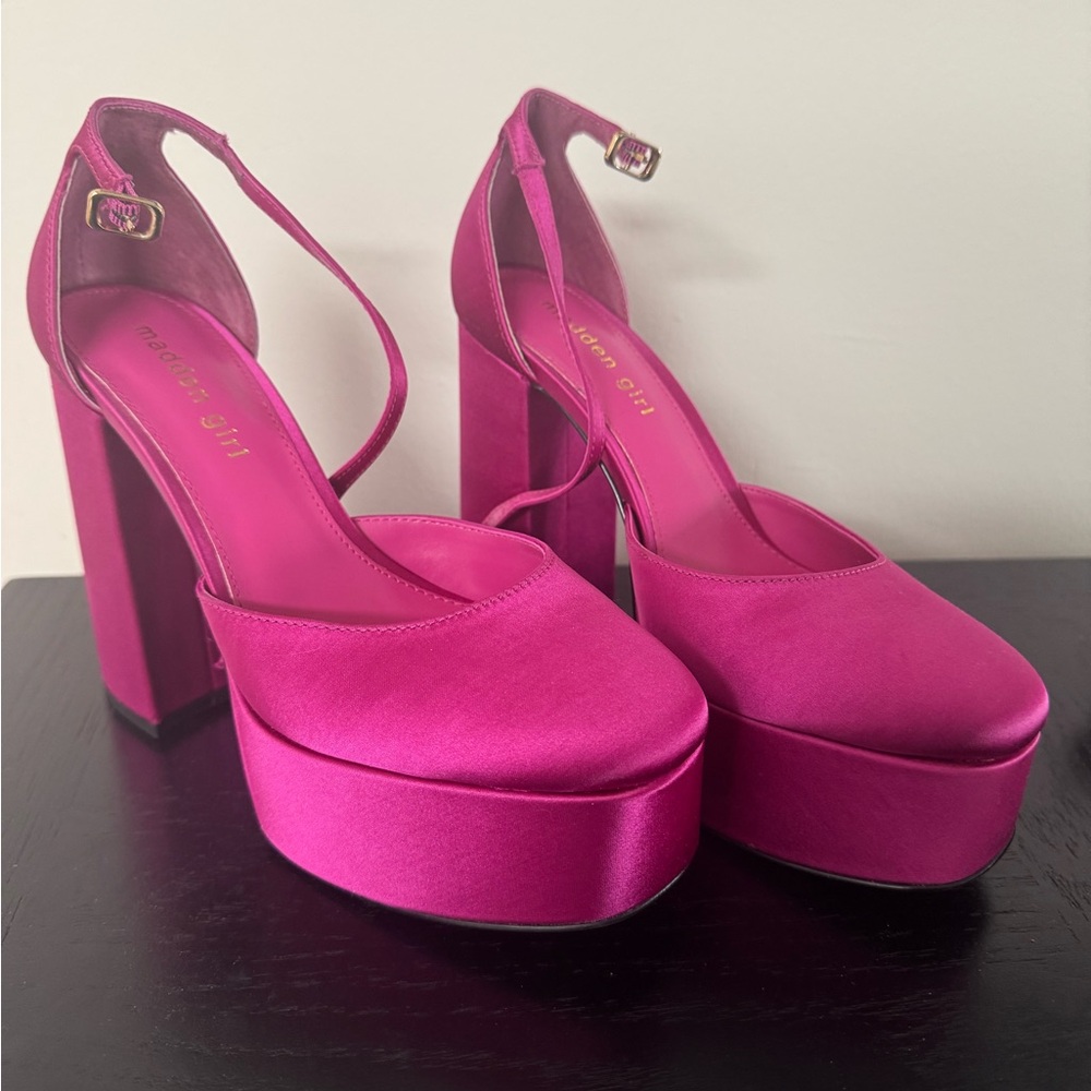 Women's Pink Platform Heels